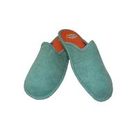 Zapatillas de Estar por casa/Mujer/Biorelax/Rizo/Color: Aguamar/Talón Acolchado/Talla 40