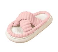 Zapatillas de Estar por casa para Mujer con Suela de Plataforma, con Espuma viscoelástica, Suela Interior para Verano, Dormitorio, Banda Cruzada, Elegante, con Puntera Abierta, Ajustable como
