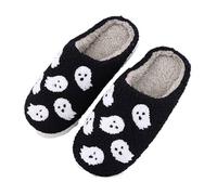 Zapatillas de estar por casa para mujer, zapatos de invierno, cálidos, sintéticos, cómodas, ligeras, pantuflas de invierno, pantuflas de ocio, modernas, alivio del dolor, informales, cómodas, para