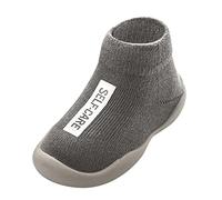 Zapatillas de estar por casa para niños de invierno para aprender a gatear, suela suave, calcetines para niños, zapatillas transpirables, calcetines antideslizantes, anticolisión, zapatos de