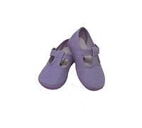 Zapatillas de Estar por casa/Vulca-Bicha/Unisex/Material Empeine: Algodón Rizo/Material Suela: Goma/4 Colores/Color Lila/Talla 20