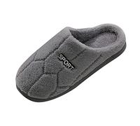 Zapatillas de felpa genéricas para hombre, zapatillas de espuma de memoria de invierno, para casa, zapatillas cómodas, cálidas y antideslizantes, para mujer, interior, invierno, para casa, zapatillas