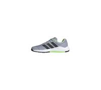 adidas Hombre Dropset Base Training Shoes, Halo Silver/Lime Burst/Core Black, 44 EU