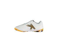 Kelme Zapatillas de fútbol sala Indoor Copa Special Player Blanco-Oro-Negro Talla 43