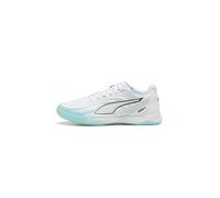 Zapatillas de fútbol sala puma ibero v, white-aqua-fizzy light-, 44