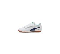 Zapatillas de fútbol sala puma truco iii v infantil blanco/aqua/f 33