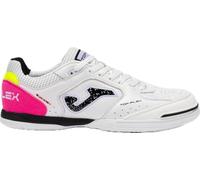 Zapatillas de fútbol sala joma top flex 2532 blanco negro fucsia 45