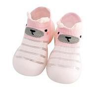 Zapatillas de gatear para niños, zapatos para aprender a andar, protección para los dedos de los pies y el talón, zapatos de cabaña, zapatillas de deporte para niños, zapatillas de deporte para niños