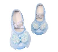 Zapatillas de gimnasia para niñas, antideslizantes, para todo el año, cómodas, zapatillas de ballet, zapatillas de deporte SlipStop, zapatillas de gimnasia, zapatos de baile, zapatos de fiesta, azul