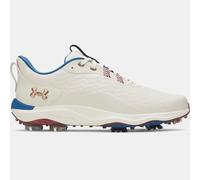 Zapatillas de golf Under Armour Drive Pro Clone LE para hombre Blanco / Ivory Dune / Metalico Copper Ore 48.5
