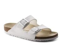 Zapatillas de hombre Birkenstock Arizona cuero Birko-flor regular blanco 47