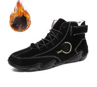 Zapatillas de Hombre, Slip On Sneakers Hombre Botas Campamento Exteriores tacón Alto cálidas con características Antideslizantes Listo para Senderismo