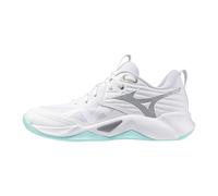 Zapatillas de voleibol mizuno wave momentum pro mujer blanco/azul 37