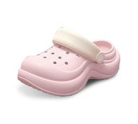 Zapatillas de jardín para mujer para uso diario y actividades en la playa. Diseño cómodo con puntera cerrada. Suela gruesa para mayor agarre. Ideal para el verano. Perfecto con vaqueros y pantalones