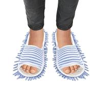 Zapatillas De Limpieza Lavables, Zapatillas De Trapeador Para Limpieza De Pisos,Zapatos de fregona lavables | Trapeador de limpieza de zapatilla de microfibra, zapatilla de trapeador desmontable, para