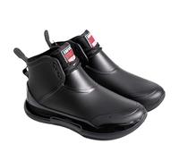 Zapatillas De Lluvia Hombre Impermeables Deportivas Exteriores con Cordones Tracción Todo Clima Ligeras Duraderas Cómodas (Black, 40) #477