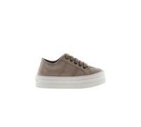 Zapatillas De Lona Tintada Drec Victoria Barcelona Con Plataforma MKP