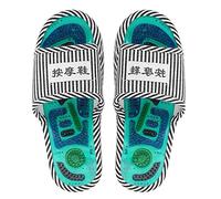 Zapatillas de masaje de terapia magnética de punto de acupuntura, masaje magnético para el cuidado de la salud, terapia de pies, reflexología, alivio del dolor, para hombres y mujeres(27.7cm)
