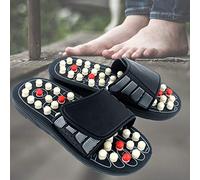 Zapatillas de masaje interior Reflexología podal Acupresión Salud activadora de la sangre Zapatos de masaje Calzado de alivio del dolor para hombres, mujeres