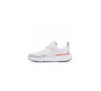 Columbia Men's Konos TRS, Low Rise Trekking and Hiking Shoes, White/Poppy Red, 8.5