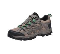Zapatillas de montaña para hombre, de malla, transpirables, ligeras, de un solo color, suela gruesa, amortiguación, zapatillas de deporte al aire libre, montañismo, correr, caminar, con cordones, 38