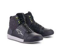 Zapatillas de Moto Alpinestars Chrome Impermeable Negro/Gris Oscuro/Amarillo Flúor48 Negro,Gris Oscuro,Amarillo Flúor