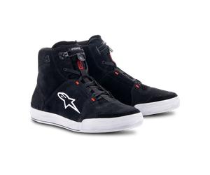Zapatillas de Moto Alpinestars Chrome Negro/Gris/Rojo Flúor38,5 Negro,Gris,Rojo Flúor
