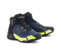 Zapatillas de Moto Alpinestars CR-X Drystar Negro/Azul oscuro/Amarillo flúor41 Negro,Azul oscuro,Amarillo flúor