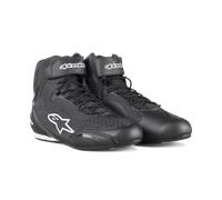 Alpinestars Faster 3 Rideknit Zapatos de motocicleta, negro, tamaño 42 43 para Hombres