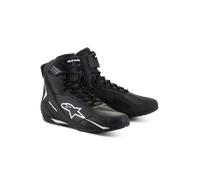 Zapatillas de Moto Alpinestars Faster-4 Negro/Blanco45 Negro,Blanco