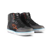 Alpinestars J-6 Canvas, zapatos impermeables 12 US male Negro/Gris Oscuro/Azul Claro