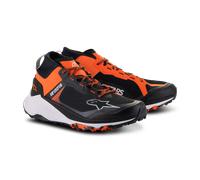 Alpinestars Meta XR V2 Zapatillas, Negro/Blanco/Naranja, Talla 6