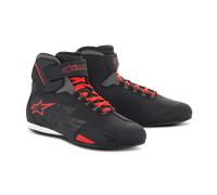 Alpinestars Sektor 2024 Zapatos de moto, negro-rojo, tamaño 41 para Hombres