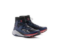 Alpinestars Speedforce XR Zapatos de moto, negro-rojo-azul, tamaño 42 para Hombres