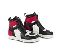 Zapatillas de Moto Bering Reflex A-Top Negro/Blanco/Rojo40 Negro,Blanco,Rojo