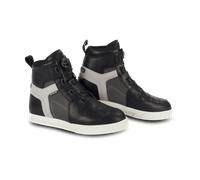 Bering Reflex Vented Zapatos de moto, negro-gris, tamaño 44