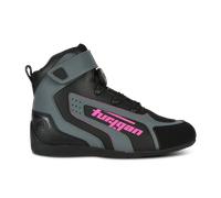 Zapatillas de Moto para Mujer Furygan V4 Easy D3O Negro/Rosa40 Negro,Rosa