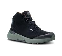Sidi Nucleus Suede WP Zapatos de moto impermeables, negro-verde, tamaño 40