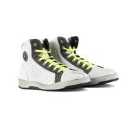 Stylmartin Sector Zapatos de motocicleta, negro-blanco, tamaño 38 para Hombres