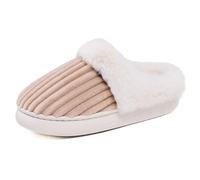 Zapatillas de mujer cálidas, cómodas y cómodas zapatillas de invierno forradas en forro polar cómodas y cómodas para llevar tanto dentro como fuera con una suela flexible y un diseño elegante fiesta