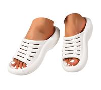 Zapatillas de mujer cómodas chanclas para mujer con soporte para el arco plantar, esteras de yoga, cómodas para verano, playa, caminar, sandalias chanclas para mujer, piscina antideslizante rápida