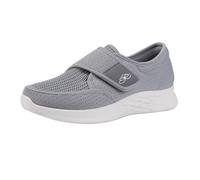 Zapatillas de mujer Confort sin cordones, Chic Ligeras antideslizantes baratas Modesaliento de los pies, zapatos suela flexible con cojín cómodas, zapatillas de deporte manos libres Sneakers Mesh