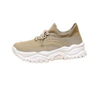 Zapatillas de mujer de verano con cuña plantilla extraíble antideslizante Slip on Caminata Transpirables Ligeras Zapatillas Gimnasia Verano Paseo Cómodas Zapatos con Soporte para Arco Suaves, verde