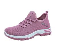 Zapatillas de mujer ligeras ortopédicas deportivas - Slip On transpirables tenis zapatos casuales tenis fitness jogging zapatos para caminar zapatos para correr para mujeres zapatillas de calle, Lila1
