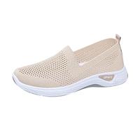 Zapatillas de mujer Oferta Elegantes Sin Cordones Zapatillas de Deporte Blancas Verano Running Sneaker Cómodas Tenis Zapatos de Caminar Ligero Deportivas Caminar Zapatos de Correr, A5., 37 EU