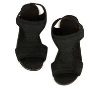 Zapatillas De Mujer Paredes Zapatillas Zapatos Destalonados Zapatos Ancho Especial Casual Primavera Verano Negras Trabajo