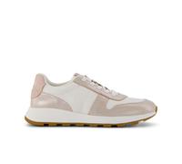 TOMS TRVL Lite - Tenis Retro para Mujer, Sarga Vintage champán/Gamuza Brillante, Talla 7