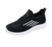 Zapatillas de mujer zapatillas de verano transpirables - Zapatillas de goma mujer cerradas cómodas transpirables ligeras zapatos para caminar moda plataforma zapatillas fitness senderismo zapatillas