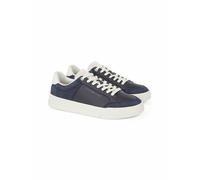 Zapatillas de nobuk Court Hombre Talla 41. Color Azul