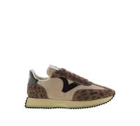 Zapatillas de nylon con estampado animal y cuero partido para mujer Victoria Cosmos 37